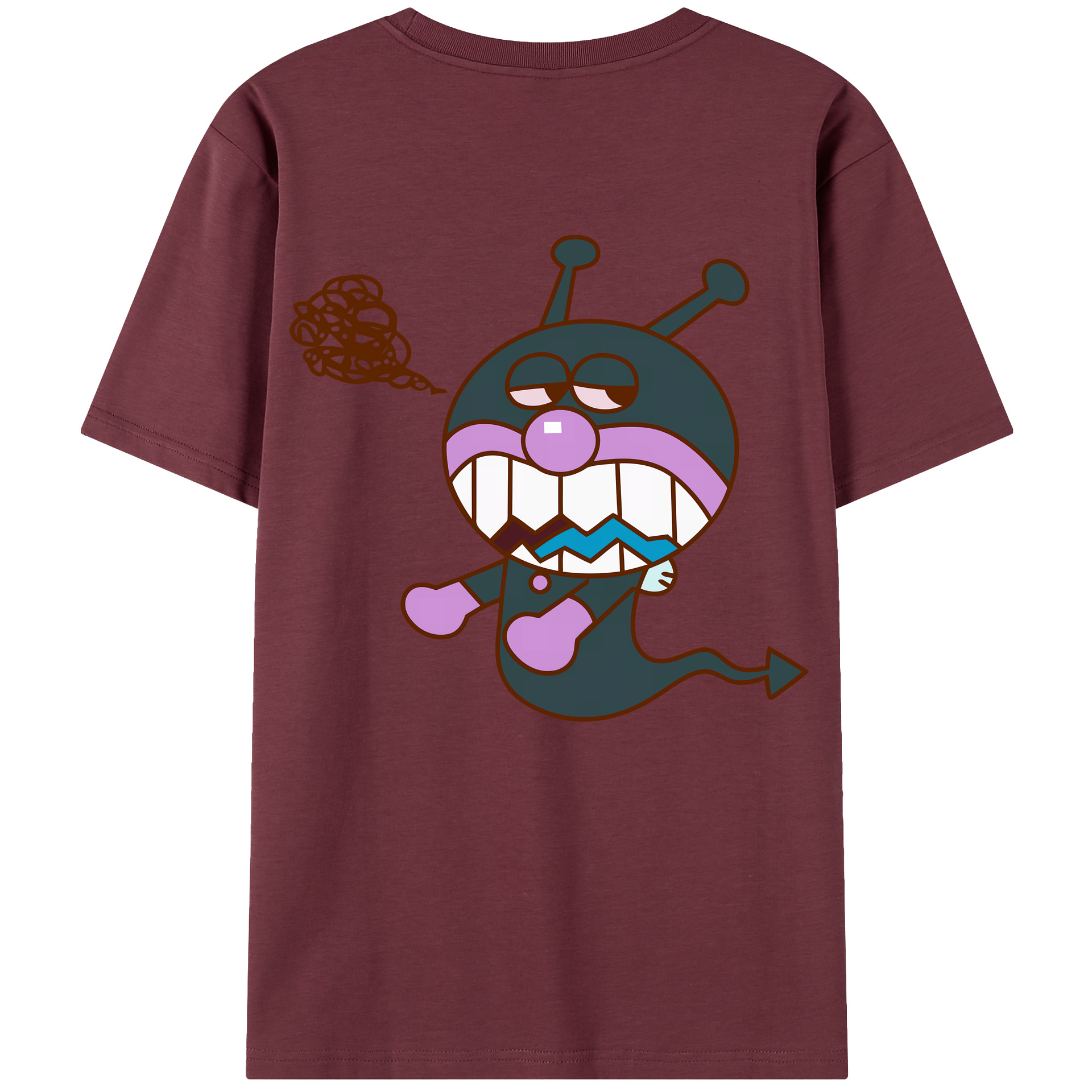 （画像用） アンパンマン Anpanman 綿100％半袖Tシャツ（背面プリント）